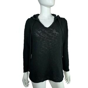 Faded Glory Women's Knit Black Hoodie